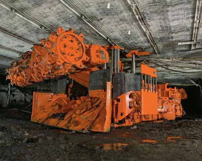 Komatsu Bolter Miner at work