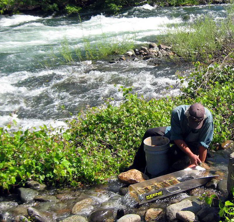placer mining in California