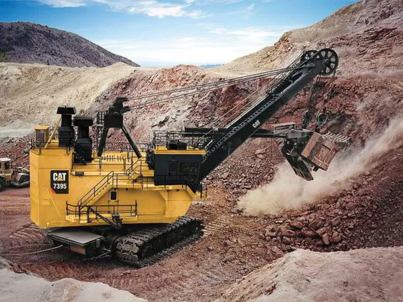 dragline excavator