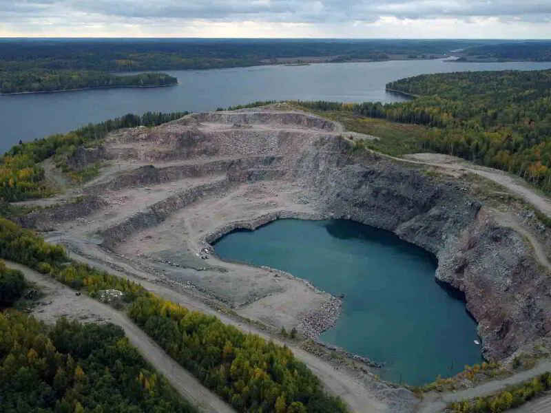 Old Open pit mine