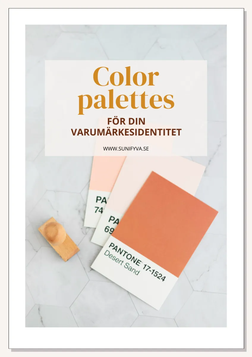 'Color Palettes' digital guide