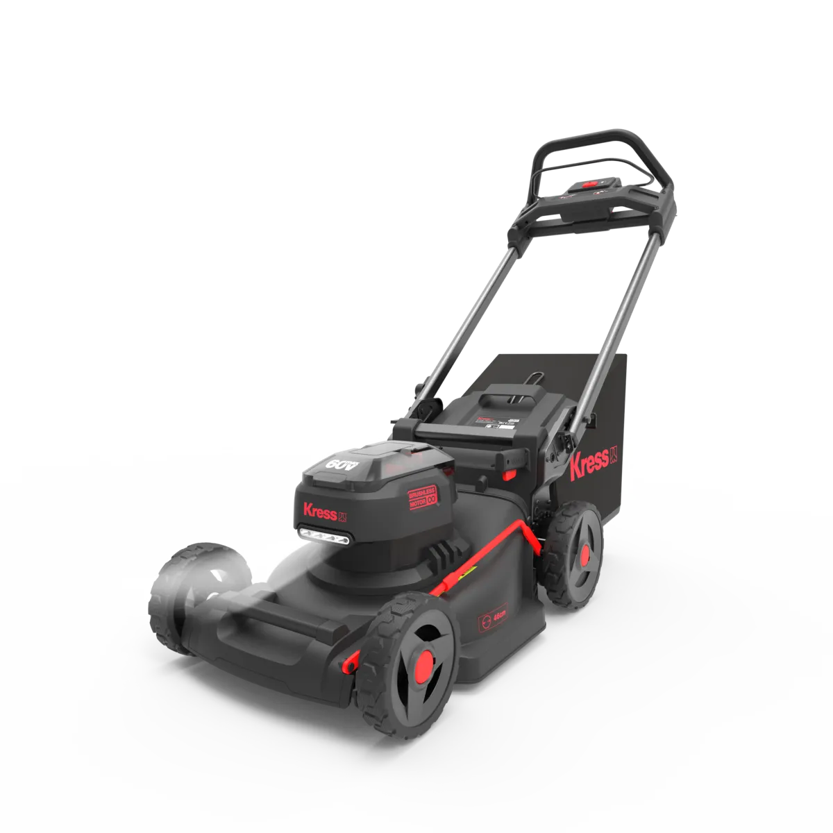 Kress 60V/46cm Cordless Push Lawn Mower Kit (incl battery & charger - KG756E)
