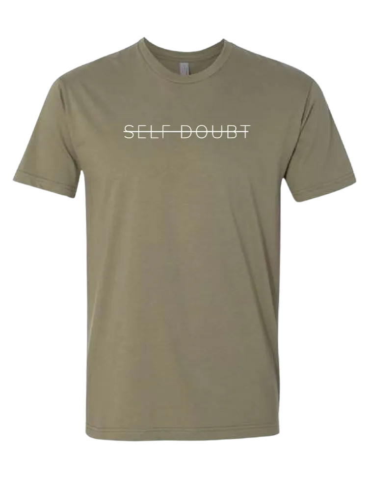 No Self Doubt T-Shirt Olive