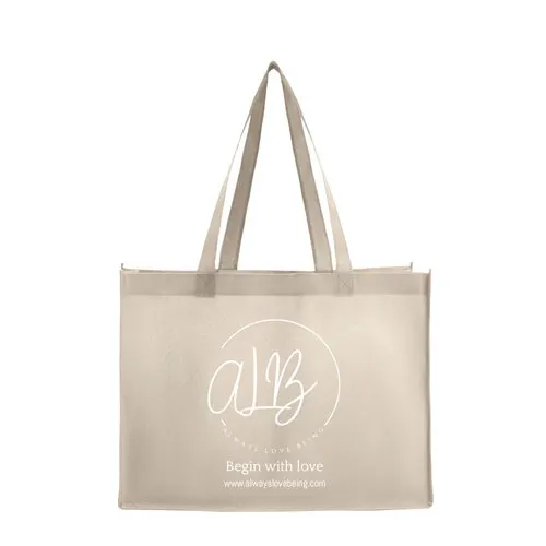Always Love Being Natural Cotton Tote Bag 