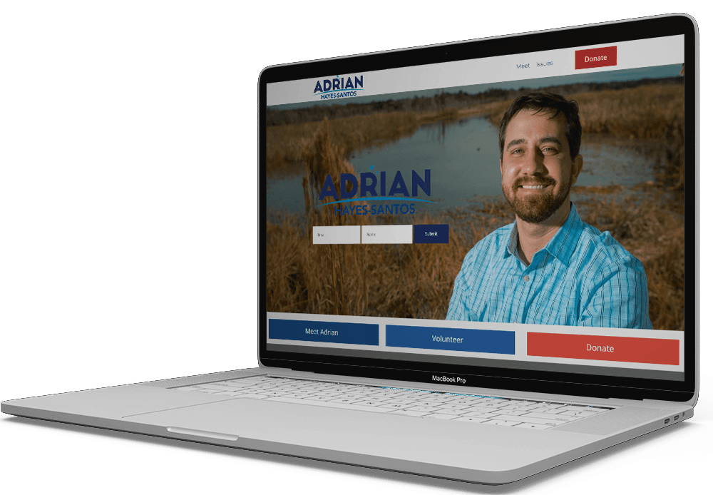 City Council Campaign Website Design PoliEngine Website Builder