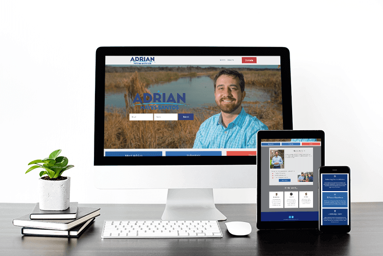 City Council Campaign Website Design PoliEngine Website Builder