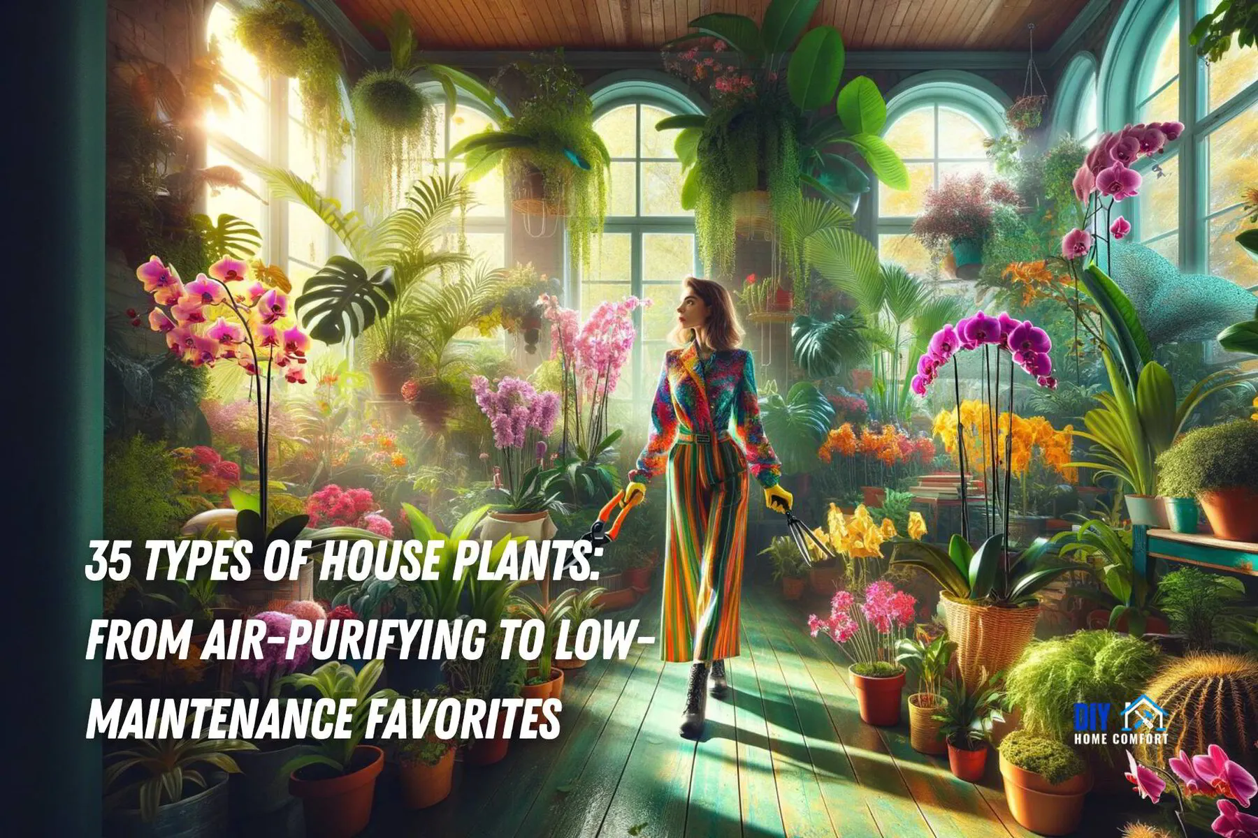 35 Types of House Plants: From Air-Purifying to Low-Maintenance Favorites | DIY Home Comfort