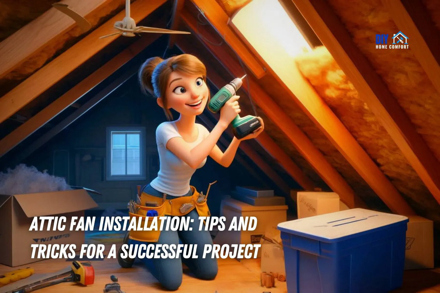 Attic Fan Installation: Tips and Tricks for a Successful Project  | DIY Home Comfort