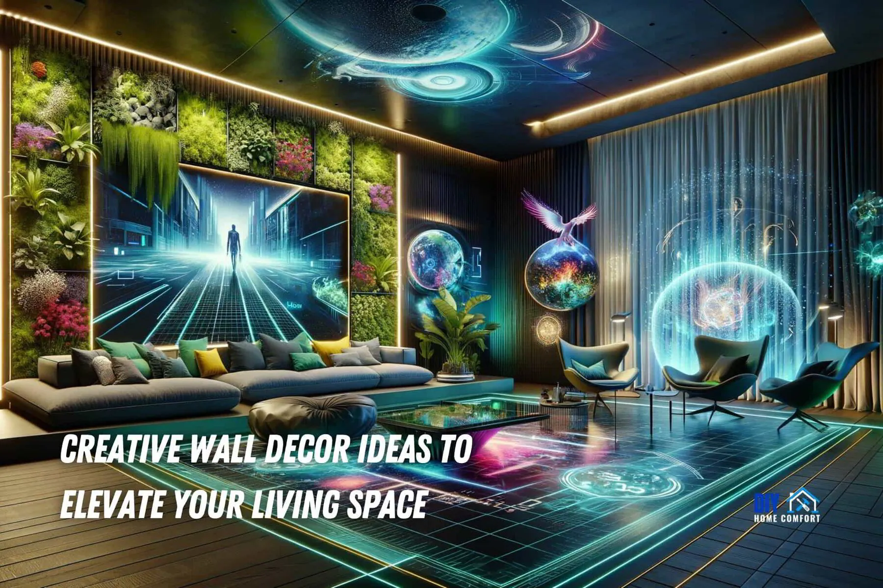 42 Creative Wall Decor Ideas to Elevate Your Living Space | DIY Home Comfort