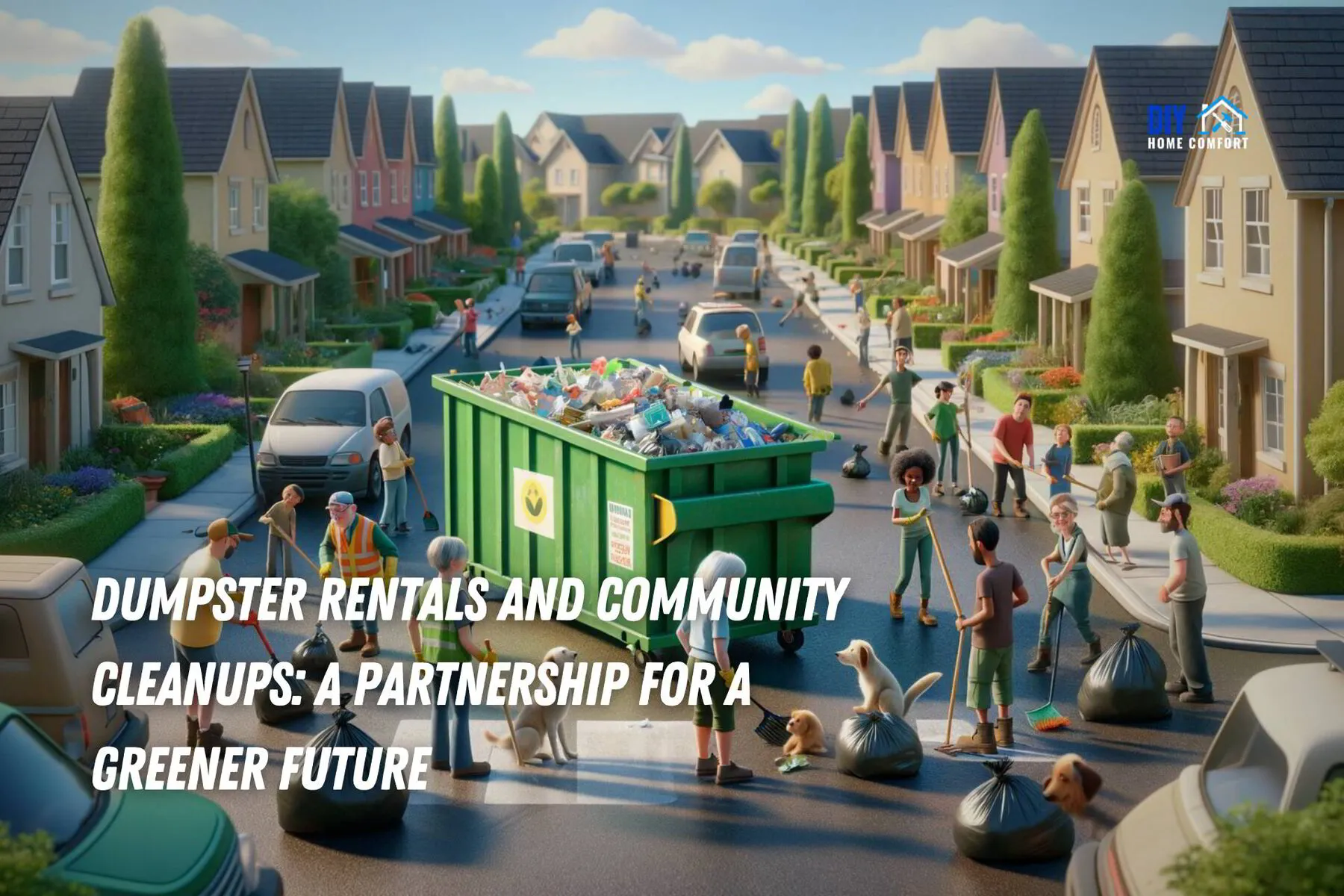 Dumpster Rentals and Community Cleanups: A Partnership for a Greener Future | DIY Home Comfort