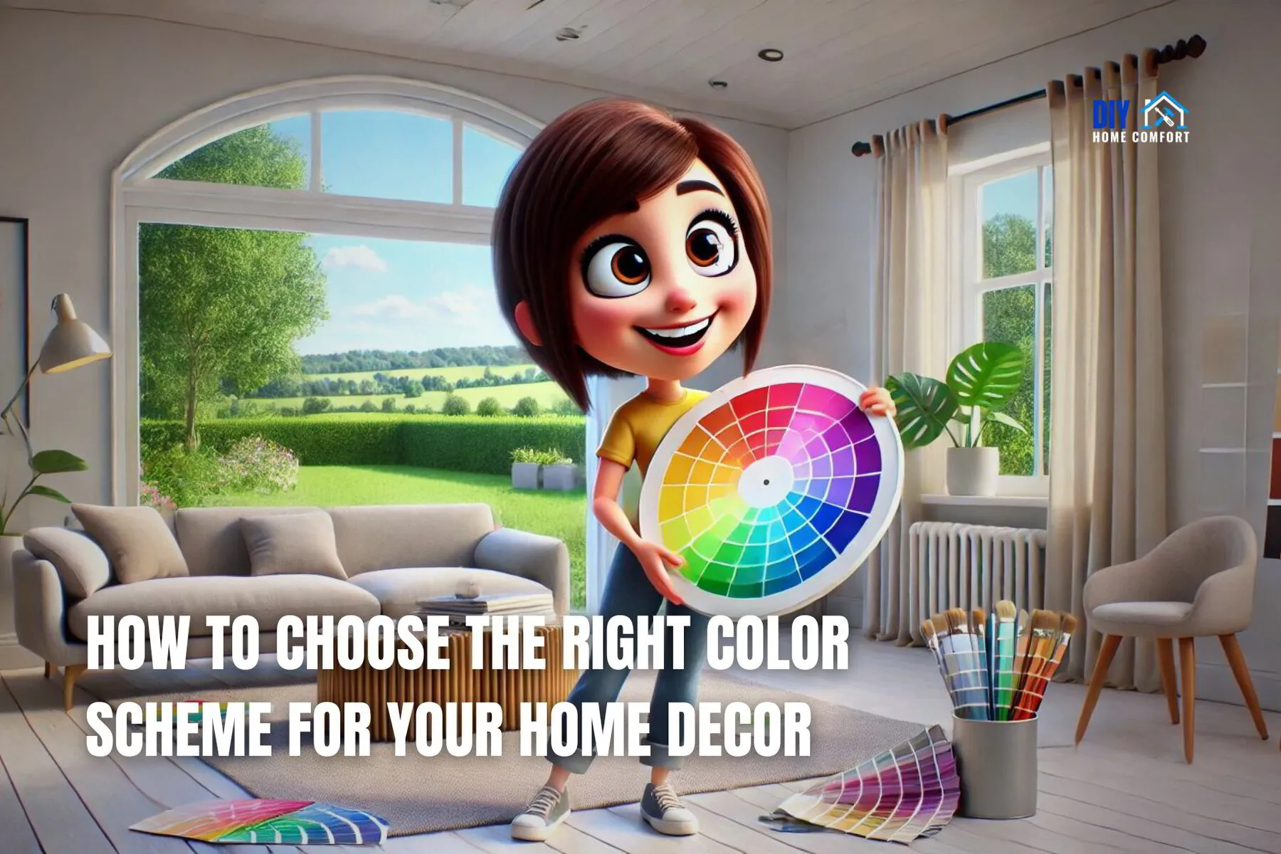 How to Choose the Right Color Scheme for Your Home Decor | DIY Home Comfort