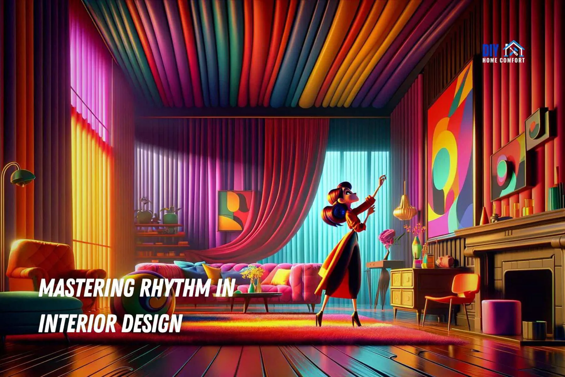 Mastering Rhythm in Interior Design | DIY Home Comfort