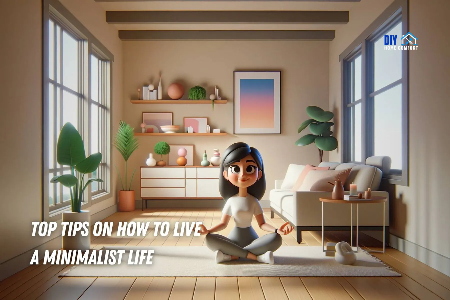 Top Tips on How To Live A Minimalist Life | DIY Home Comfort