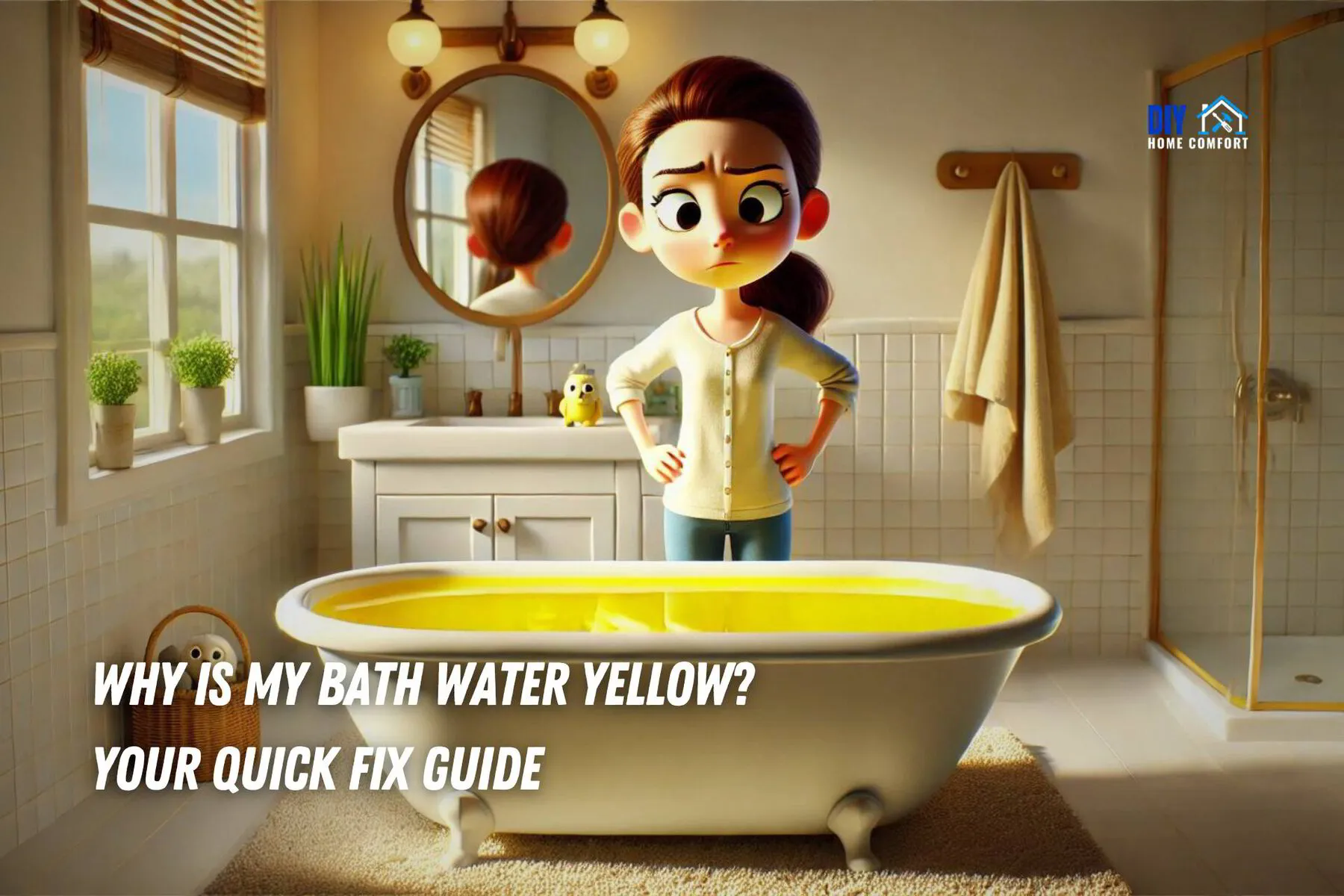 Why Is My Bath Water Yellow? Your Quick Fix Guide | DIY Home Comfort
