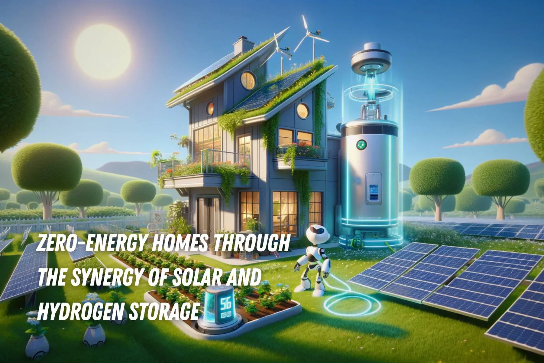 Empowering the Future: Zero-Energy Homes Through the Synergy of Photovoltaics and Hydrogen Storage