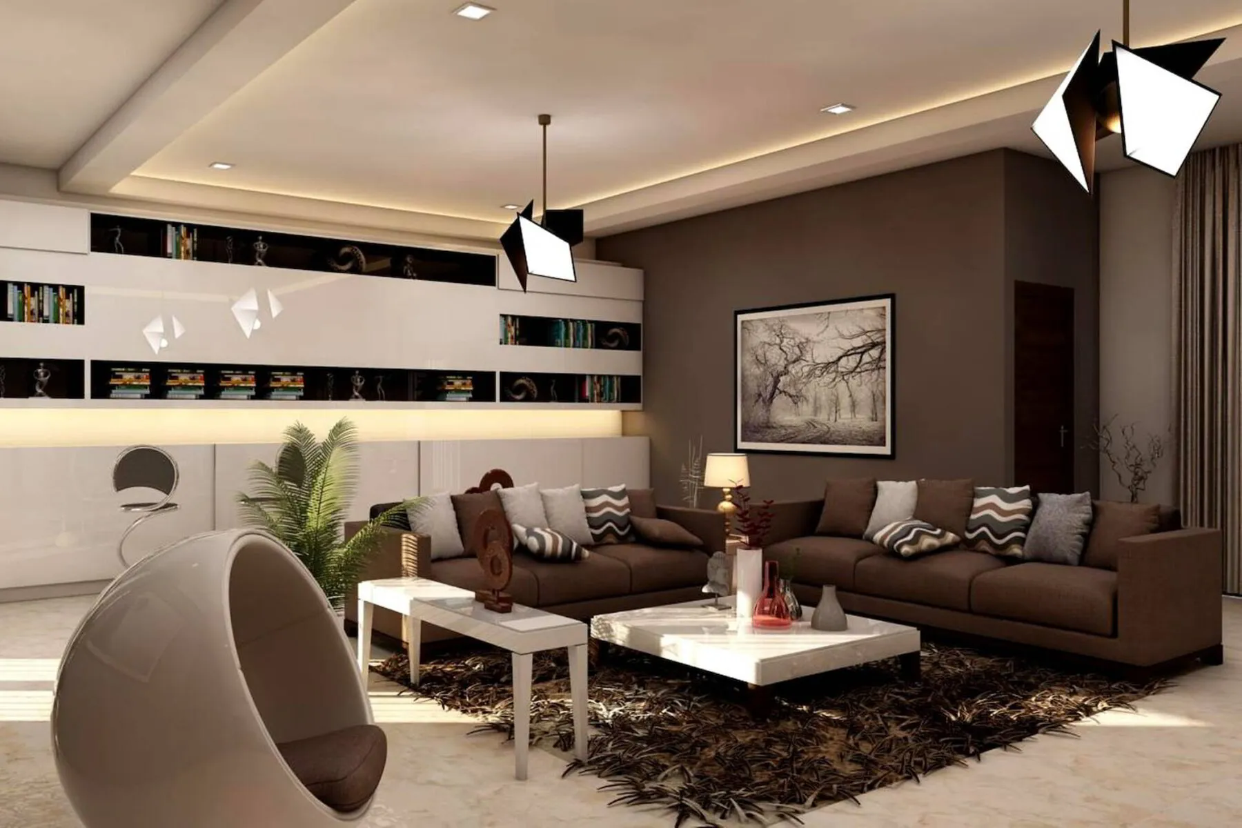 modern living room