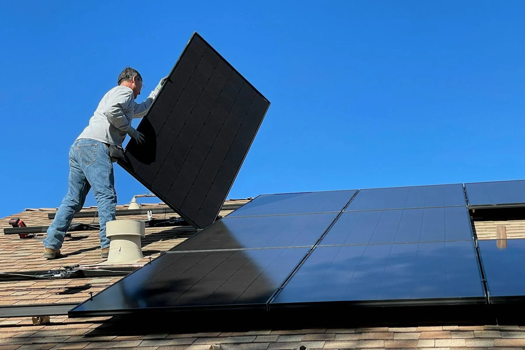 DIY Solar Panel Installation