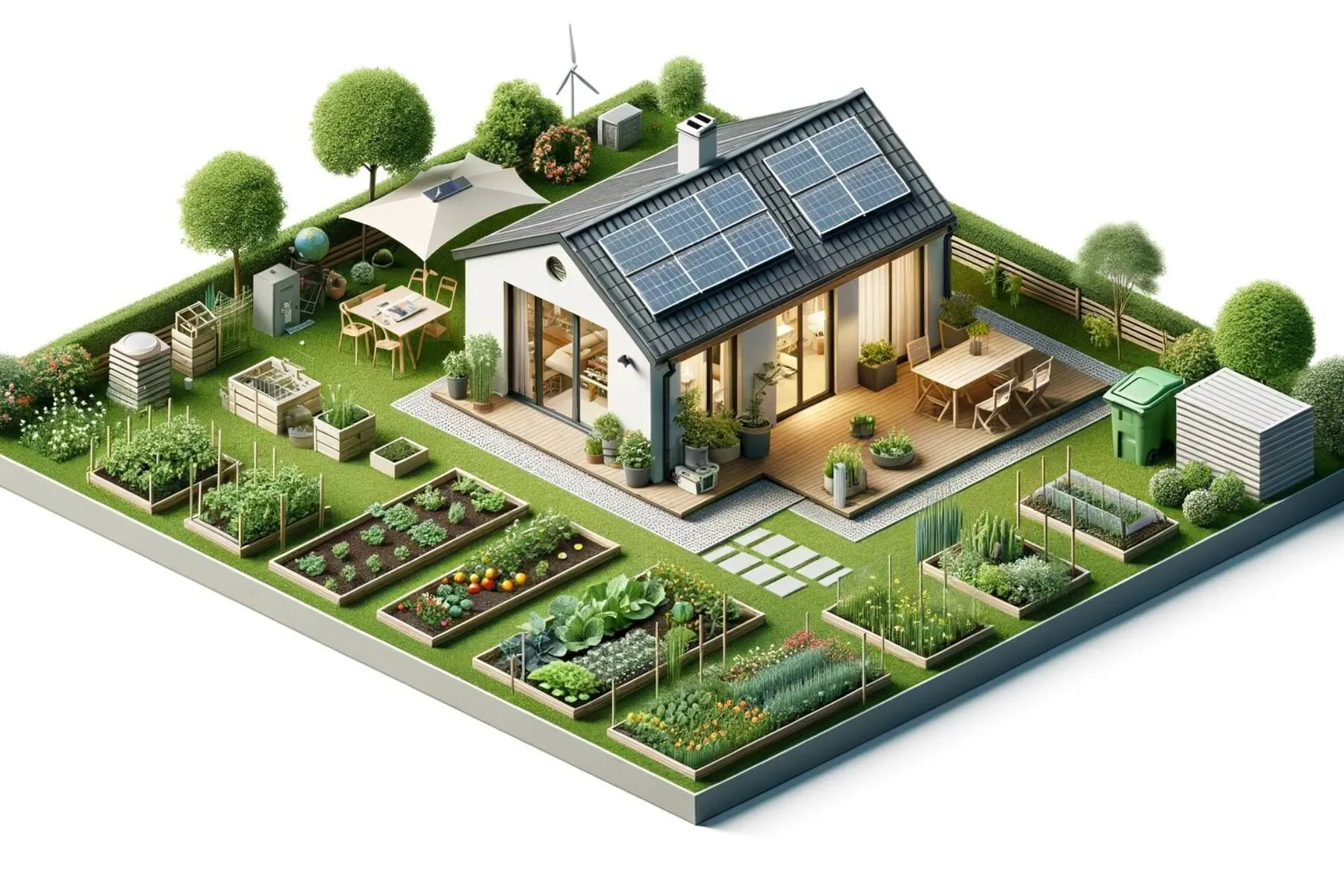 sustainable home and garden