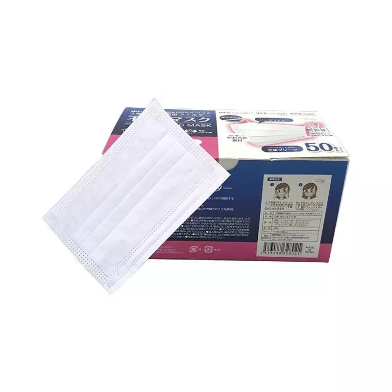 500pcs (10 boxes) Disposable 3-ply Surgical Masks (Women)