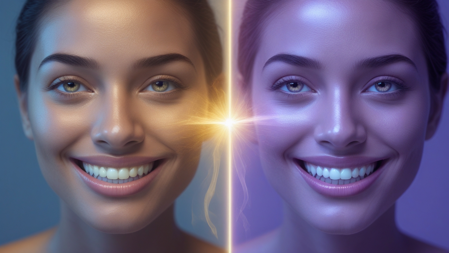 Healthy teeth and gums showcase