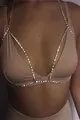 Верижка за тяло Nelly Bra Silver