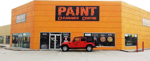 Front of Shop Paint Clearance Centre