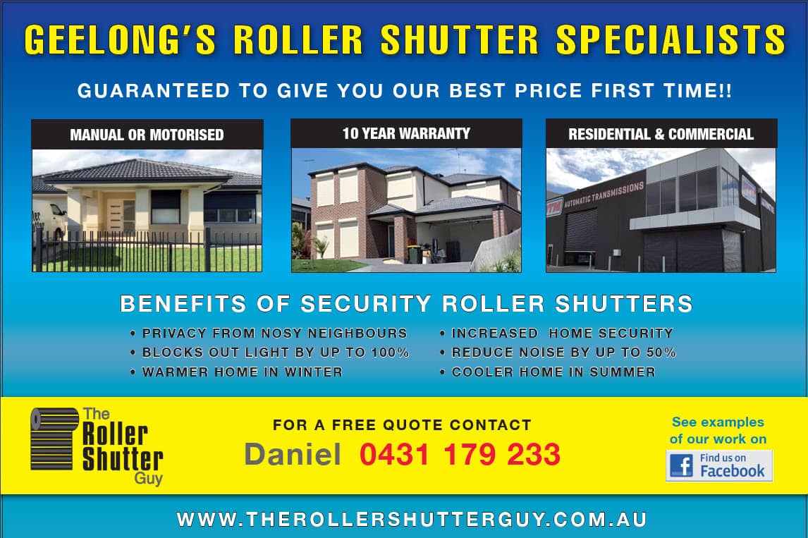 The Roller Shutter Guy Geelong Security Roller Shutters Security Doors