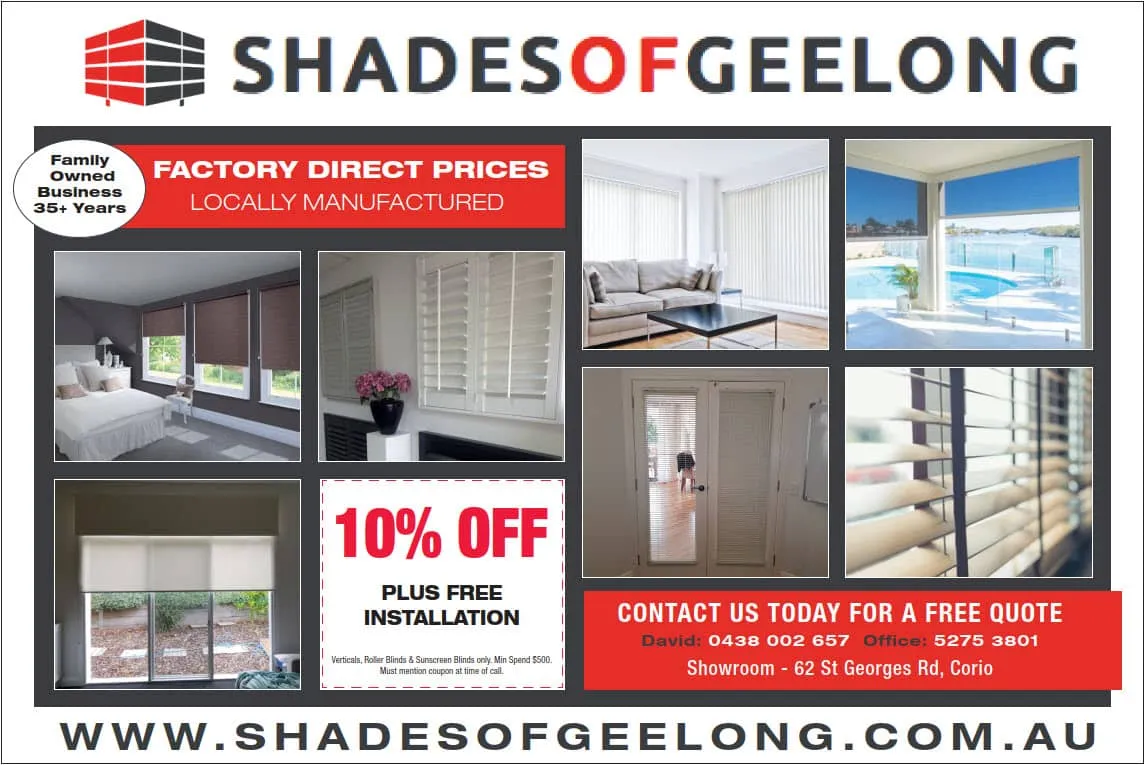 Smart Saver Ad - Shades of Geelong