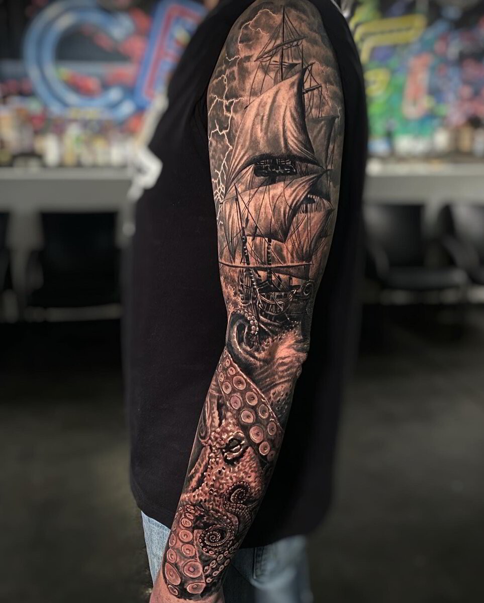 100 Kraken Tattoo Designs For Men  Sea Monster Ink Ideas  Tattoos for  guys Tattoo designs men Kraken tattoo