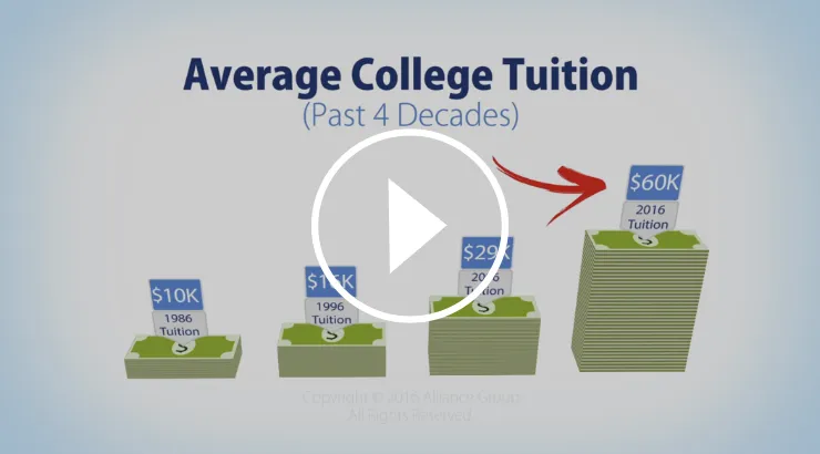 Video animation explaining how to properly and successfully plan for college costs