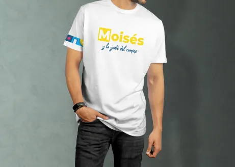 Camiseta Moisés Angulo y la gente del camino 