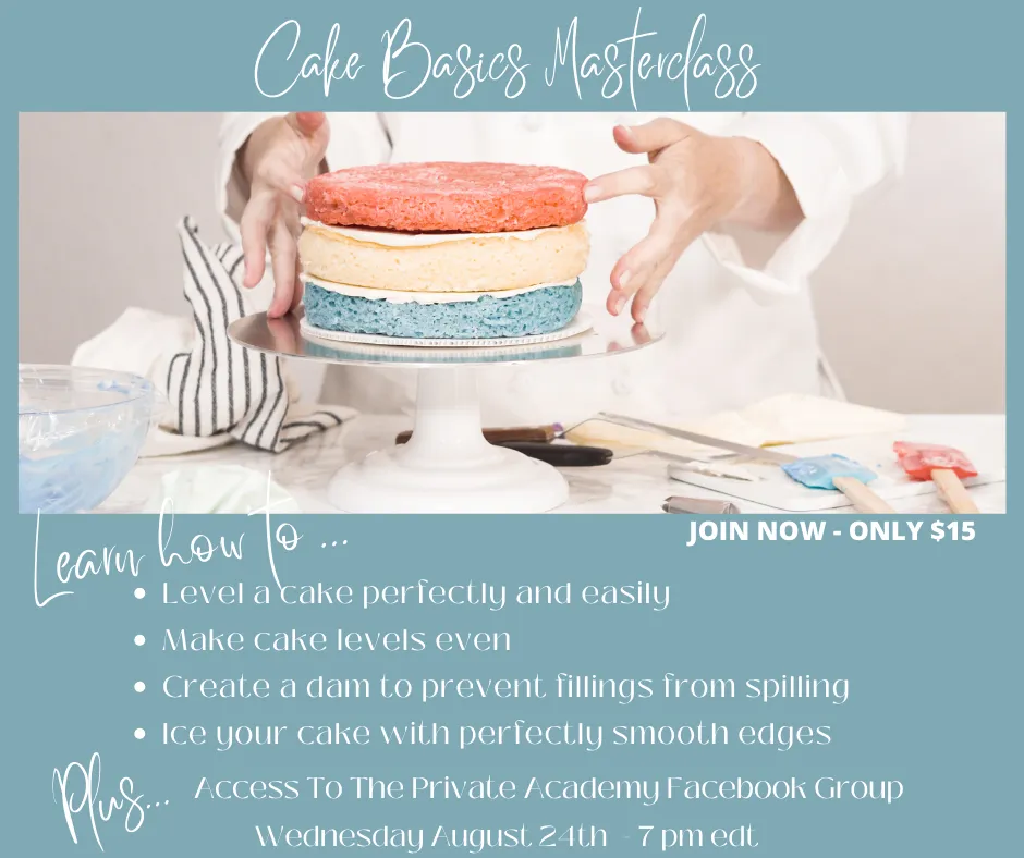 Cake Basics MasterClass