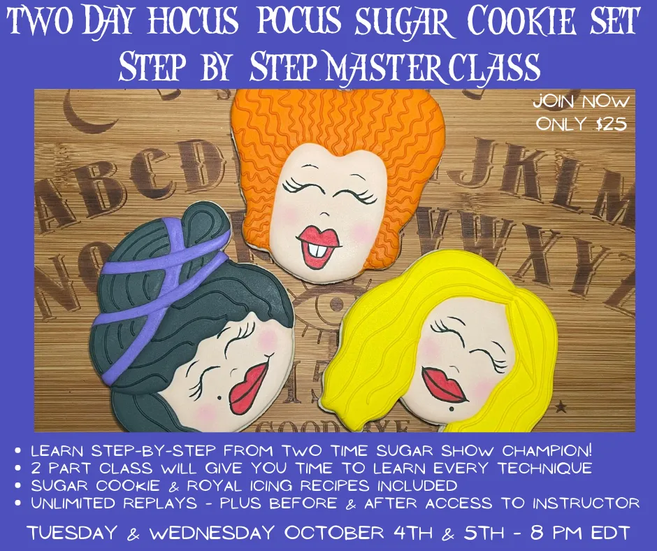 Hocus Pocus Cookie Set MasterClass