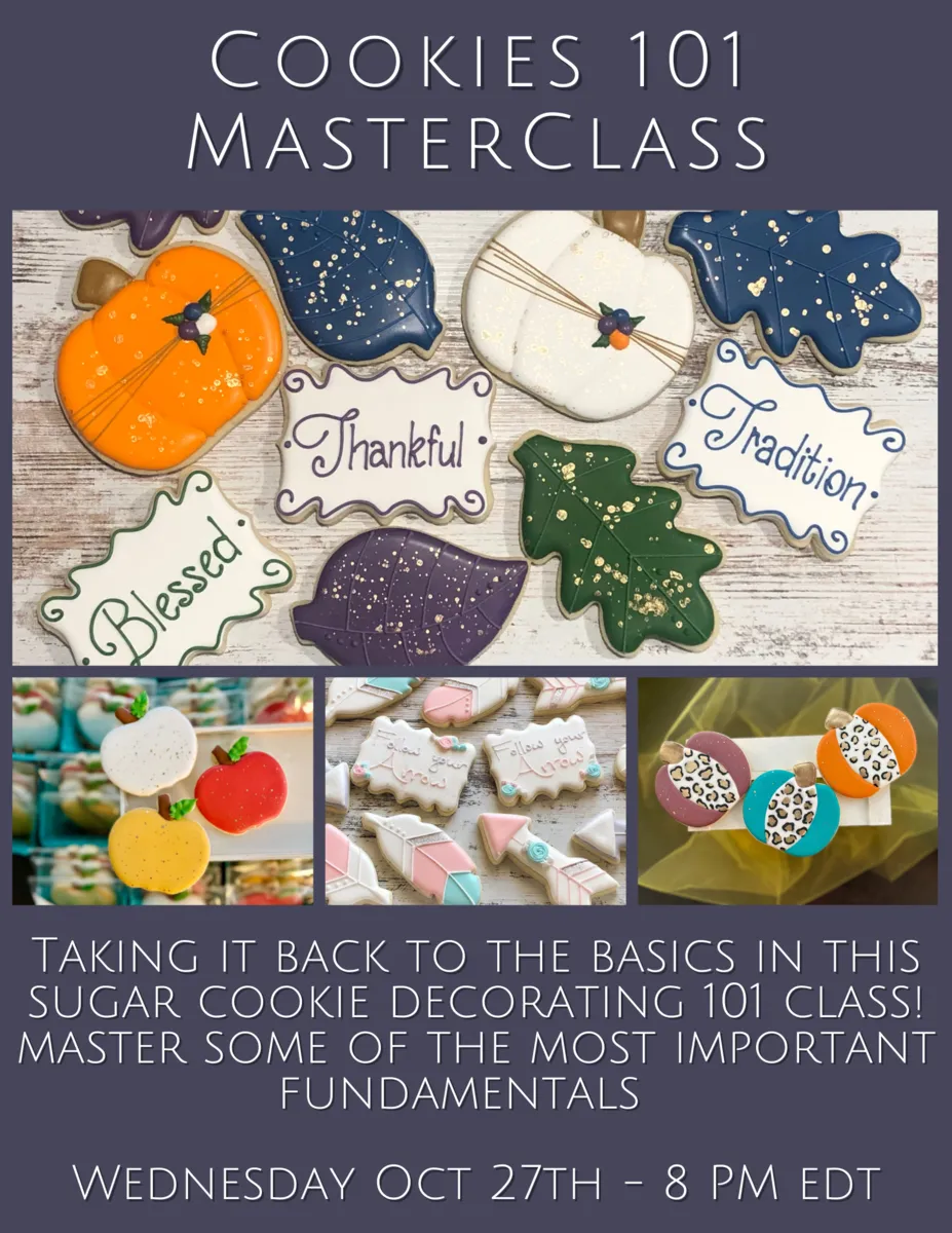 Sugar Cookies 101 MasterClass