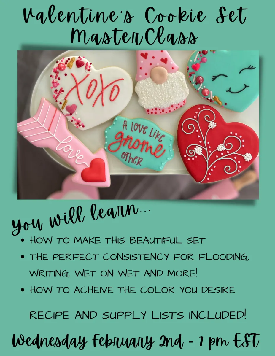 Valentine's Day Cookie Set MasterClass