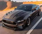 Carbon Fiber Hood for Ford Mustang 2015-2022 | Lightweight Engine Cover | Aerodynamic Upgrade