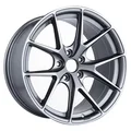CNBHRC Forged Alloy Sports Wheels | Custom Sizes 15-26 Inch | Multi-Spoke Nismo Style | Gun Gray Machined Finish