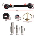2.5-6" Lifts Front Sway Bar Links Disconnects for Jeep Wrangler JK JKS 2/4 Doors 2007-2018 Adjustable Car Parts PRC-1010A