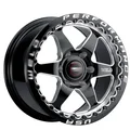 Forged Beadlock Drag Racing Wheels 17x10J 18x12J 18x10J | 6061-T6 Aluminum with Negative Offset & 7" Backspace | Custom PCD/ET