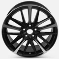 19-Inch Machined Black Alloy Wheel Rim for 2018-2020 Toyota Camry 75222 XSE | Durable Lightweight Performance Rims