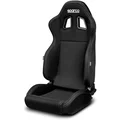 SEAT R100 Black/Black Reclining Sports Seat | Universal Fit | Alloy Steel Frame | Easy Installation