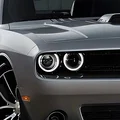 For Dodge Challenger 2015-2019 LED Headlights Assembly | High Quality OEM Style Projector Lens Headlamps with DRL