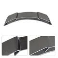 JC SPORTLINE Real Carbon Fiber Rear Trunk Spoiler for Chevrolet Camaro 2016-2021 | Glossy 2x2 Twill Weave Lip Wing