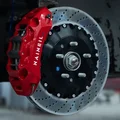 NAINEIL Forged 6-Piston Big Brake Kit for Ford F-150, Chevrolet, Dodge RAM, Jeep | 355mm/380mm Discs | Fits 18+ Inch Wheels