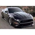 Tom Auto Carbon Fiber AC Style Radiator Cover for Ford Mustang GT 2018-2023 | Front Engine Valve Cover | Real Carbon Fiber