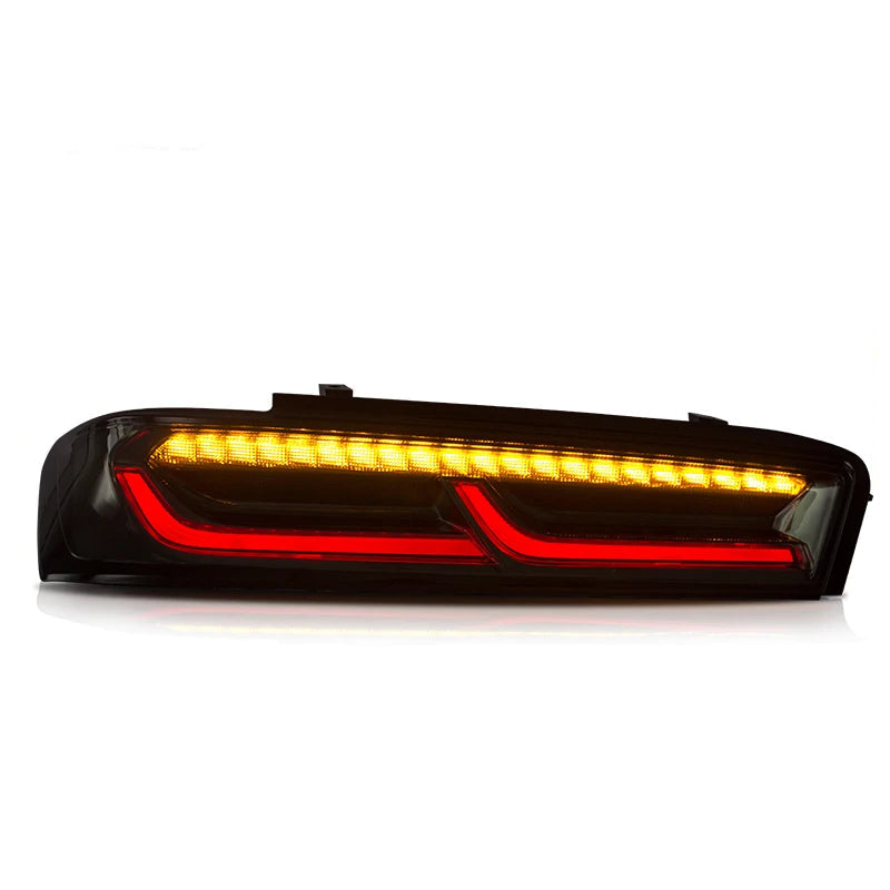 LED Taillight Assembly for Chevrolet Camaro 2015-2018 | Dynamic Turn Signal + DRL + Brake + Park Light | Full Set