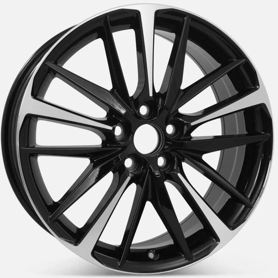 19-Inch Machined Black Alloy Wheel Rim for 2018-2020 Toyota Camry 75222 XSE | Durable Lightweight Performance Rims