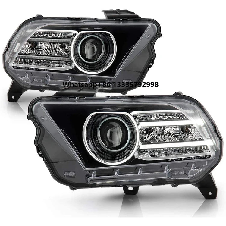 Factory Price Headlight Assembly for Ford Mustang 2013-2014 | OEM DR3Z13008D Replacement | 12V White Light