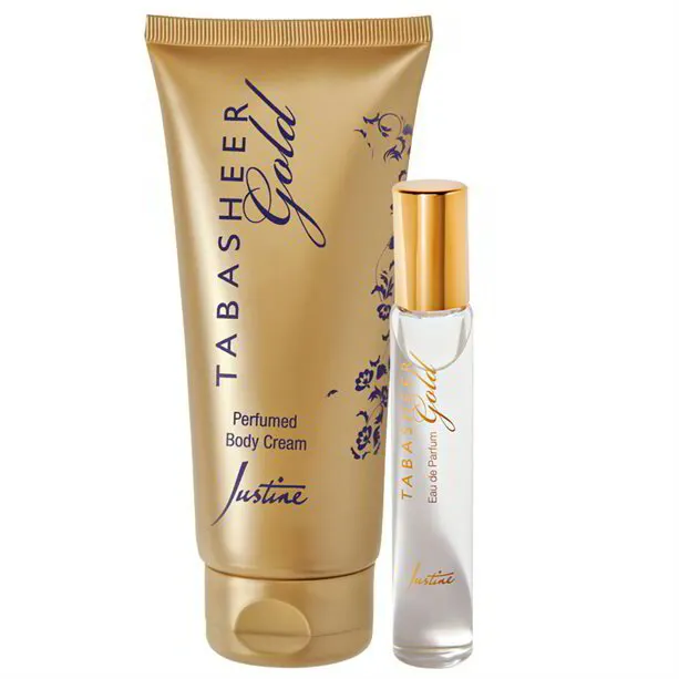 Tabasheer Gold Perfumed Body Cream & Purse Spray