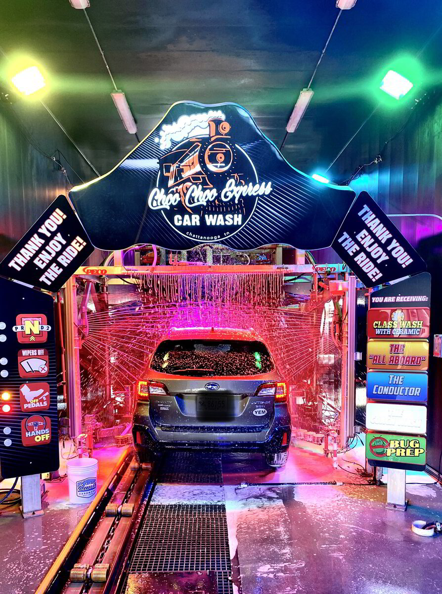 Choo Choo Express Car Wash Free Wash 4238